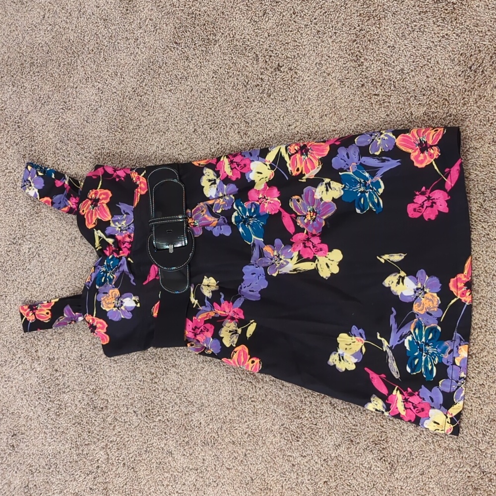 Candie's dress with a belt